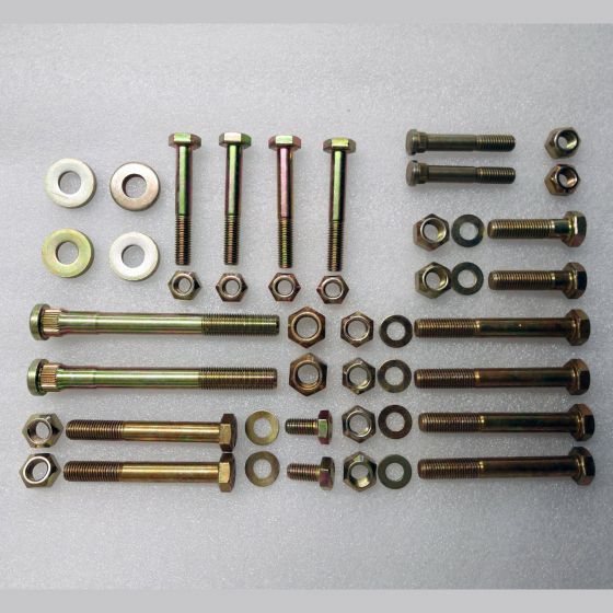 (02 models) Rear Axle Nut Bolt and Washers Kit