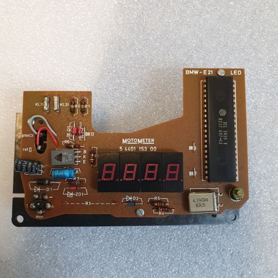 (E21) Digital Motometer 24 hour clock LHD 08/1979 onwards