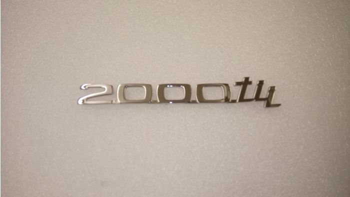 (02 models) 2000tii Touring Rear Script Badge