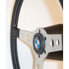 (02 models) Sports Steering Wheel & Boss Period Repro 14 Leather (P)