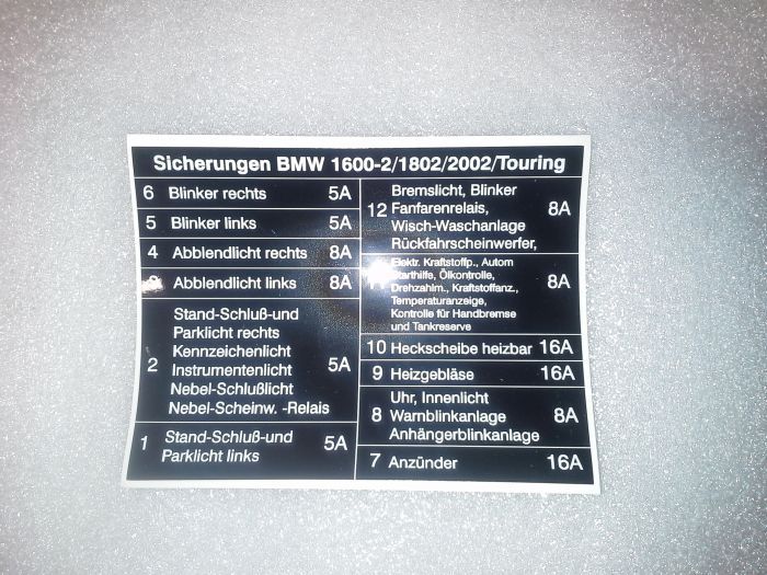 (02 models) Fuses Sticker (Early) German Text (12)
