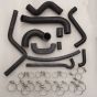 (02 Models) 2002 Turbo Water Hoses and Clips Set