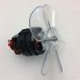 (02 models) Heater Motor 12V 1502-2002 Turbo with blades (P)