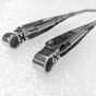 (02 models) Pair Wiper Arms Chrome, one with Shovel, pre73 saloon