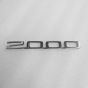 (02 models) 2000 Touring Rear Script Badge