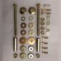 (02 models) Front Axle Nut Bolt and Washers Kit