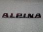 (02 models) Alpina Chrome Script Badge  (J)