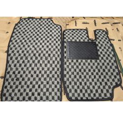 (02 Models)  Coco Mat Front Overmat set RHD Black and Silver