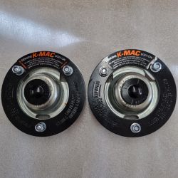 (02 Models) K-Mac Camber Adjustment Mounts - up to 3 degrees of negative camber